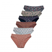 BAYAN KÜLOT DESENLİ 6LI PAKET thumbnail 7
