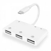 İpad İphone To Tf,Sd Hafıza Kart Usb 3 Kamera Adaptörü Flash Bellek Okuyucu İphone 7,8,X,11,12,13 - 6