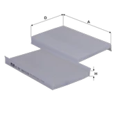 FİL HC7087 POLEN FİLTRESİ ALBEA PALİO SİENA PUNTO thumbnail 1