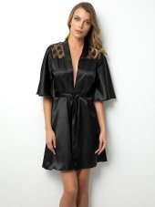 Sırtı Dantelli Saten Sabahlık thumbnail 6