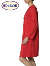 Uzun Kollu Penye Gecelik thumbnail 2