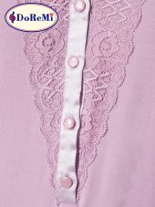 Uzun Kollu Penye Gecelik thumbnail 5