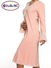 Uzun Kollu Penye Gecelik thumbnail 1