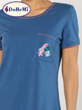 Kısa Kollu Penye Gecelik thumbnail 1