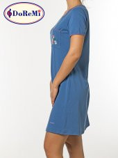 Kısa Kollu Penye Gecelik thumbnail 2