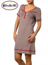 Kısa Kollu Gecelik thumbnail 3