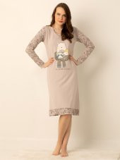 Doğal Pamuklu Gecelik thumbnail 8