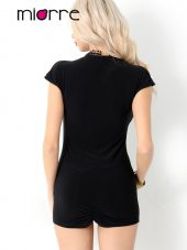 Miorre Dekolteli Süper Mini Elbise - 5