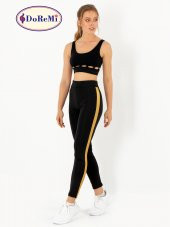 Active Sportive Kalın Çizgili Tayt thumbnail 1