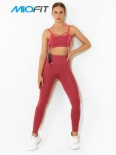 Yoga & Pilates Yüksek Bel Toparlayıcı Seamless Spor Tayt - 5