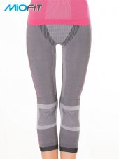Power Short Yüksek Bel 3/4 Seamless Spor Tayt - 9