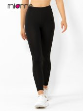 Yüksek Bel, Modal+Saf Doğal Pamuk Yumuşak Konforlu Tayt thumbnail 4