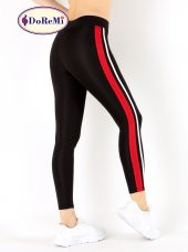 Active Sportive Çift Çizgili Tayt thumbnail 3