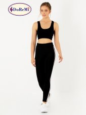 Active Sportive Çift Çizgili Tayt thumbnail 3