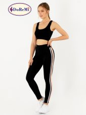 Active Sportive Çift Çizgili Tayt thumbnail 6