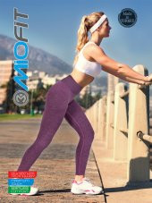 Flex Yüksek Bel Toparlayıcı ve Şekillendirici Seamless Spor Tayt thumbnail 1