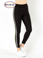 Active Sportive Çift Çizgili Tayt thumbnail 4