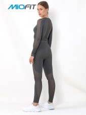 Efficiency Yüksek Bel Toparlayıcı Seamless Spor Tayt thumbnail 3