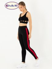 Active Sportive Kalın Çizgili Tayt thumbnail 6