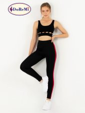 Active Sportive Kalın Çizgili Tayt thumbnail 1