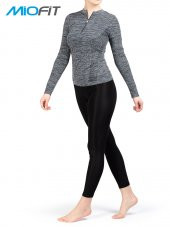 Kadın Tides Fermuar Yakalı Uzun Kollu Dikişsiz Spor Tişört thumbnail 8