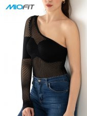 Kadın Onyx Tek Kollu Dikişsiz Spor Tişört thumbnail 11