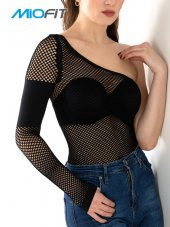 Kadın Onyx Tek Kollu Dikişsiz Spor Tişört thumbnail 12