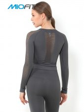 MioFit Kadın Efficiency Uzun Kollu Dikişsiz Spor Tişört thumbnail 5