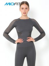 MioFit Kadın Efficiency Uzun Kollu Dikişsiz Spor Tişört thumbnail 3