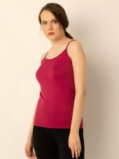 Bayan İnce Askılı Seamless Tişört - 2