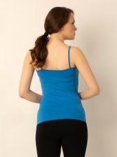 Bayan İnce Askılı Seamless Tişört - 3