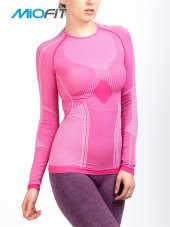 MioFit Kadın Pro Dry Fit Uzun Kollu Dikişsiz Spor Tişört thumbnail 3