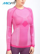 MioFit Kadın Pro Dry Fit Uzun Kollu Dikişsiz Spor Tişört thumbnail 4