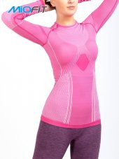 MioFit Kadın Pro Dry Fit Uzun Kollu Dikişsiz Spor Tişört thumbnail 5