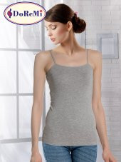 Seamless Modal İnce Askılı Tshirt - 4