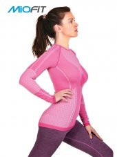 MioFit Kadın Pro Dry Fit Uzun Kollu Dikişsiz Spor Tişört thumbnail 8