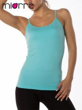 Bayan İnce Askılı Seamless Tişört - 1