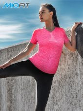 MioFit Kadın Dianthus Dikişsiz Spor Tişört - 2