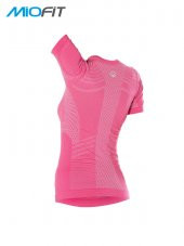 MioFit Kadın Energy Exercise Fit Kısa Kollu Dikişsiz Spor Tişört thumbnail 3
