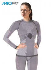 Kadın Running Power Fit Uzun Kollu Dikişsiz Spor Tişört - 11