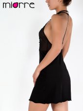 Güpürlü Transparan Gecelik Takım thumbnail 2