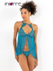 Güpürlü Transparan Gecelik Takım thumbnail 7