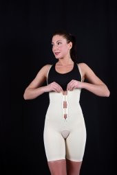 AGRAFLI FERMUARLI TÜM VÜCUT KORSESİ thumbnail 1