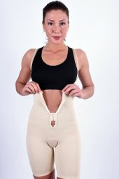 AGRAFLI FERMUARLI TÜM VÜCUT KORSESİ thumbnail 2