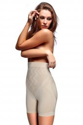Yüksek Bel Şekillendirici Korse Silikonlu / 1 Beden İnceltir!!! thumbnail 1