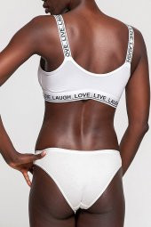 Yazılı Lastikli Fitness Sporcu Büstiyer thumbnail 3