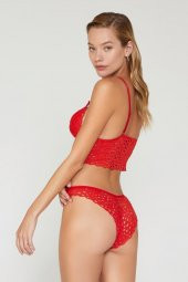 Liona Dantelli Ekru Bralet Takım - 4