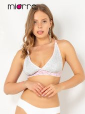 Balensiz Dantelli Pamuklu Penye Büstiyer thumbnail 6