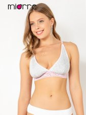 Balensiz Dantelli Pamuklu Penye Büstiyer thumbnail 8