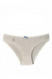 Kadın Slip Pamuklu Külot Koyu Mavi Renkli 7li Paket Iç Çamaşırı thumbnail 7